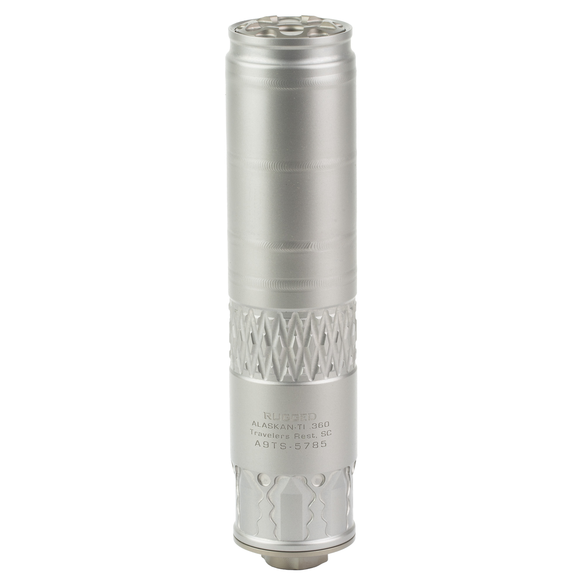 Rugged Suppressors ALASKAN360 TI MULTI CAL SIL